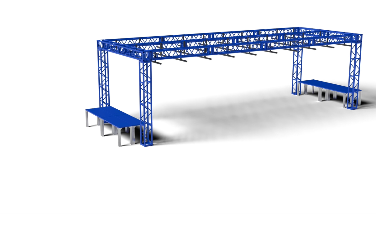 MONKEY BARS - РУКОХОД obstacle